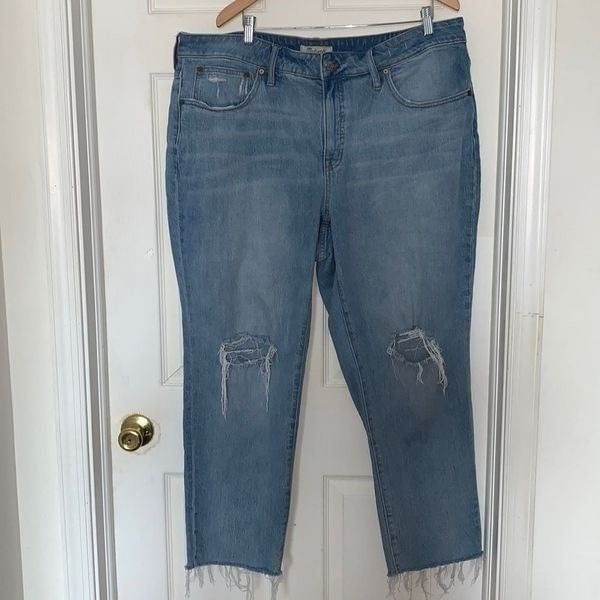 Madewell The High Rise Slim Boyfriend Jeans