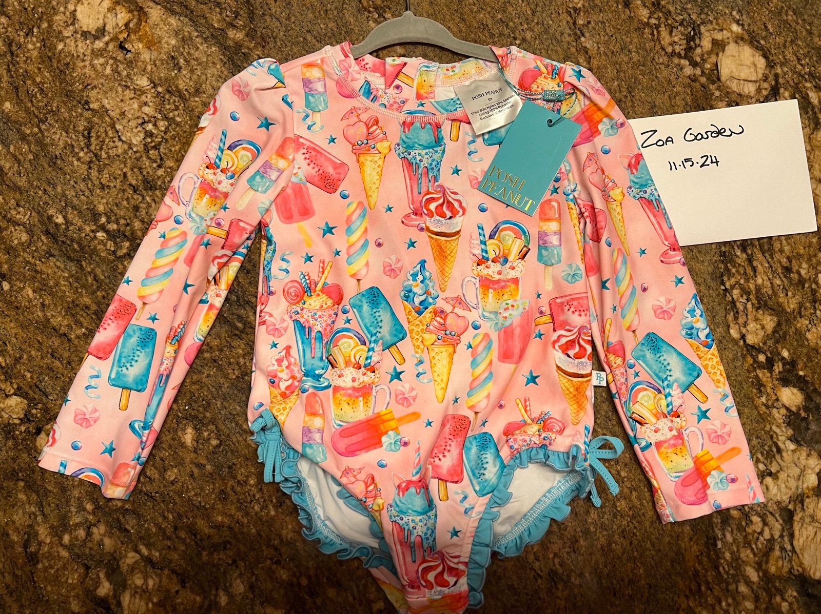 Priscilla posh peanut swim 5T