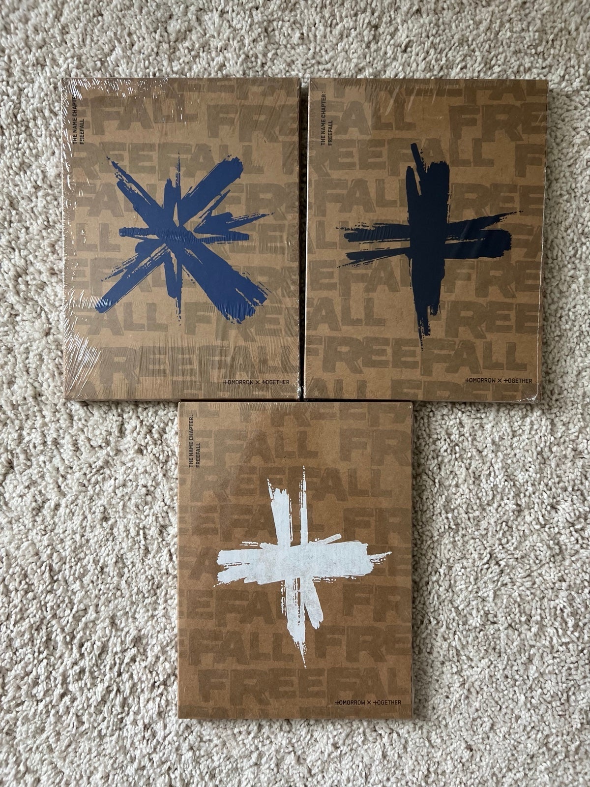 3 x SIGNED TXT TOMORROW X TOGETHER The Name Chapter CD PACKAGE Bundle
