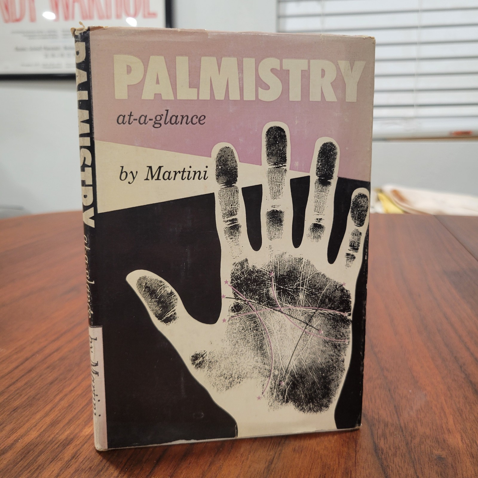 Vintage Palmistry At A Glance by Martini 1957 HCDJ