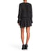Ramy Brook Black Lane Shirred Waist Dress