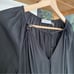 Ramy Brook Black Lane Shirred Waist Dress