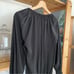 Ramy Brook Black Lane Shirred Waist Dress