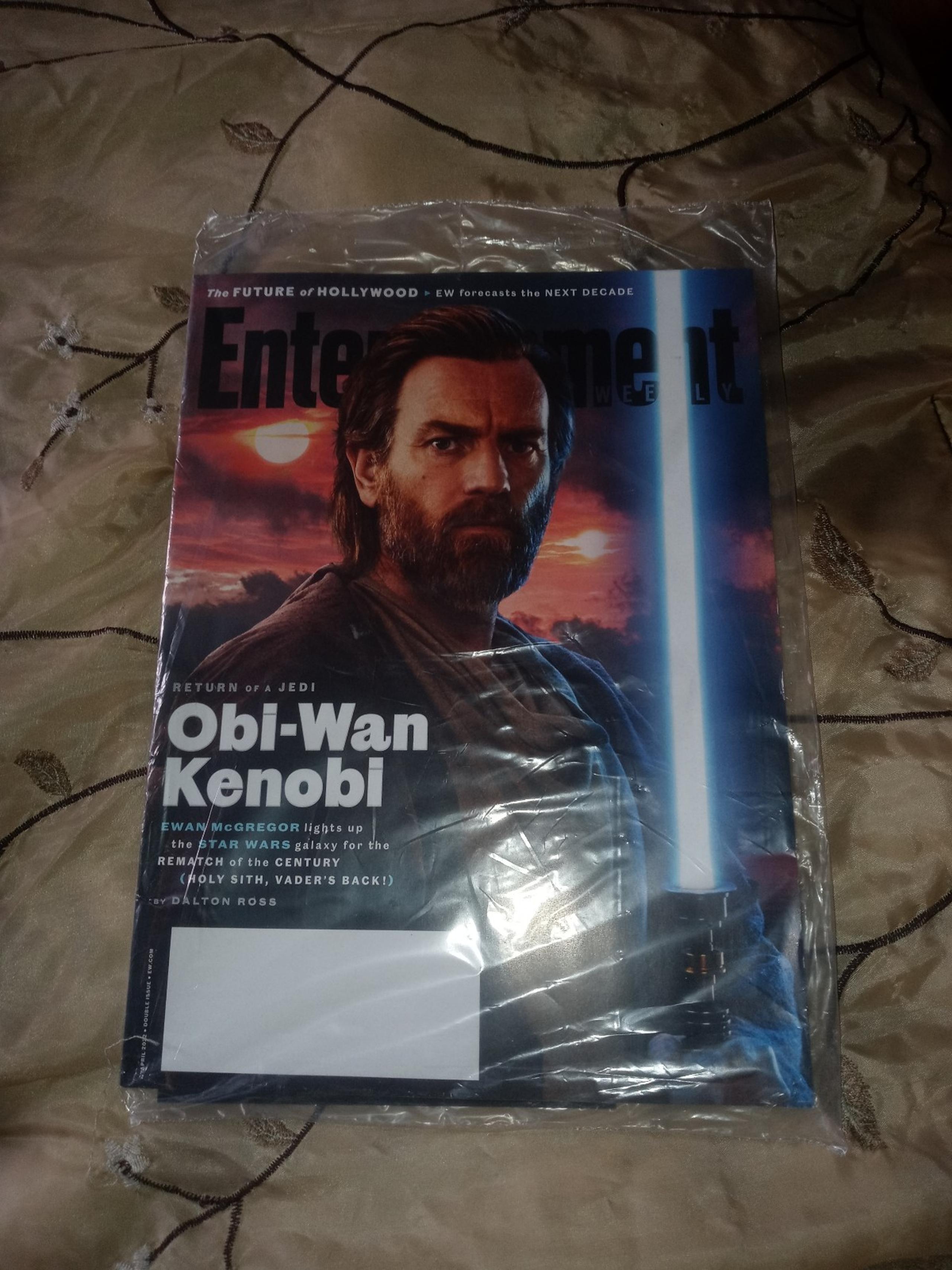 2022 Entertainment Star Wars Return of a Jedi Obi-Wan Kenobi magazine new