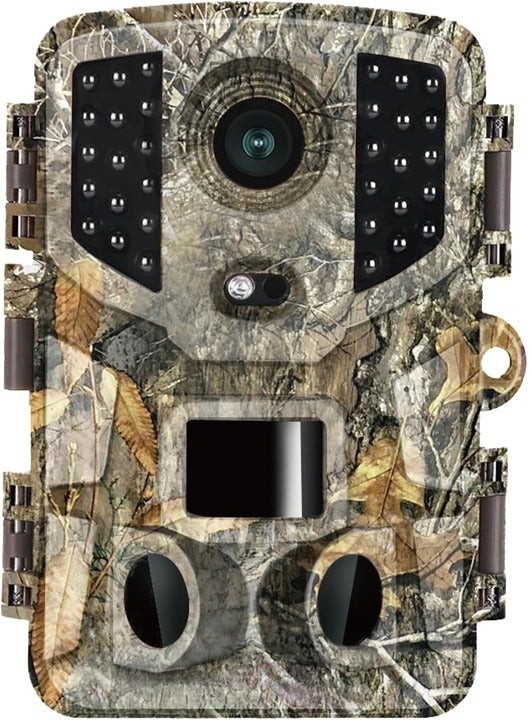 Trail Camera 1080P 24MP IP66 Waterproof with Night Vision Clear 100ft Motion