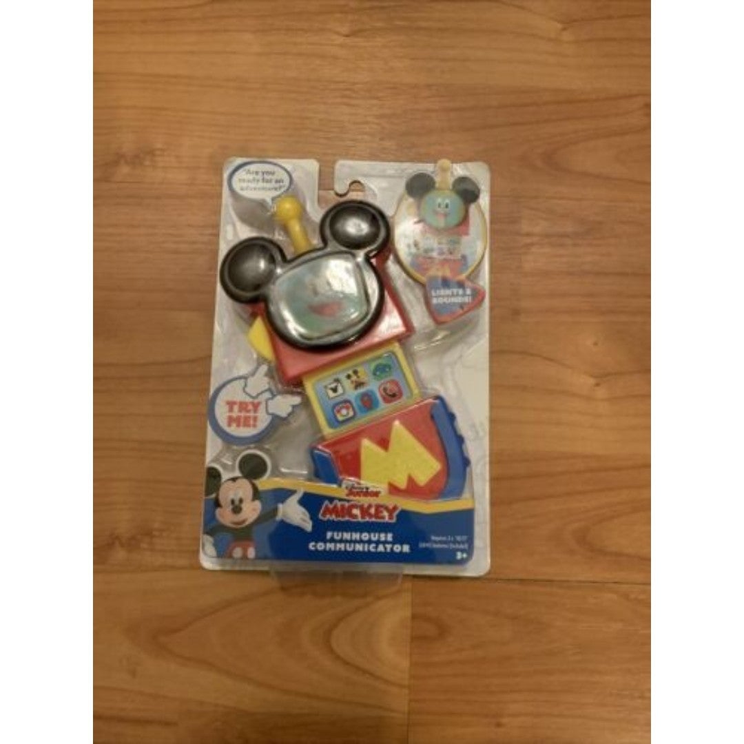 Disney Jr Mickey Mouse Funhouse Communicator Kids Pretend Play Walkie Talkie