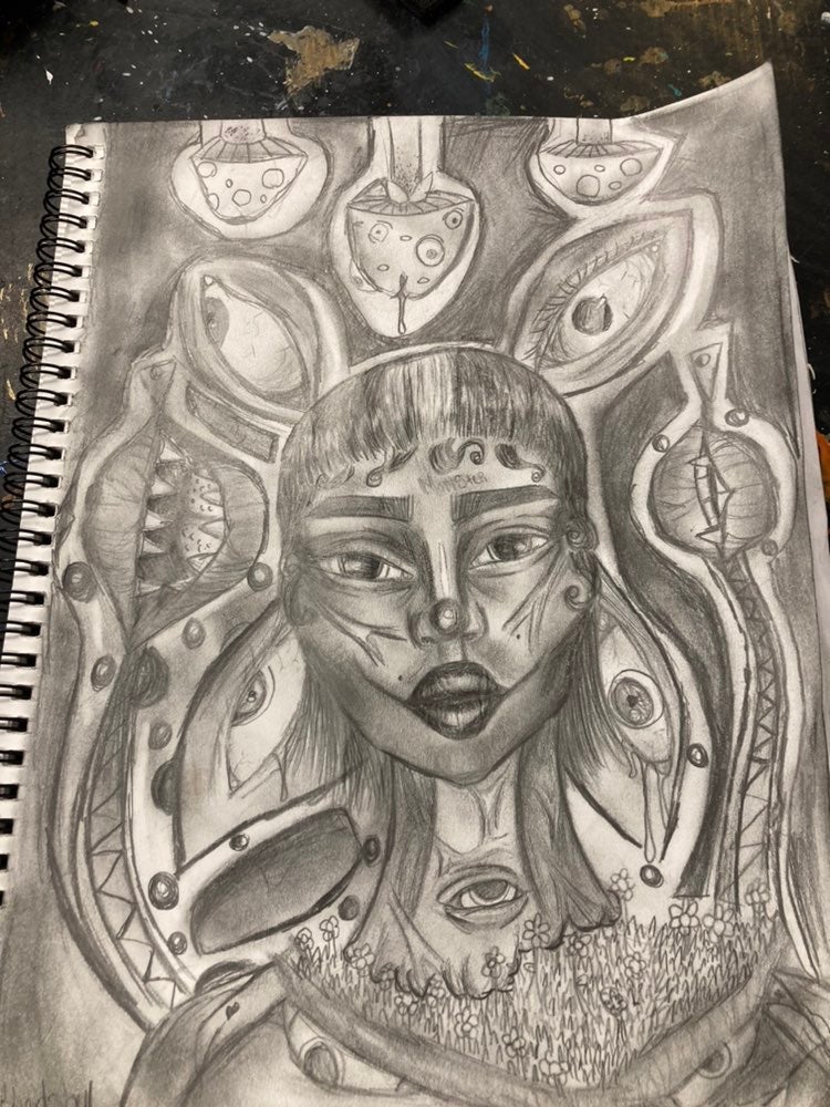 Alein drawing