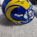 Jordan Whittington signed full size speed replica helmet - L.A. Rams- Beckett