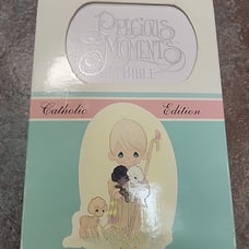 Vintage Precious Moments Bible Catholic Edition