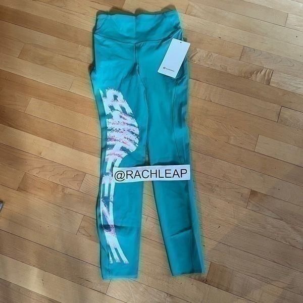 Lululemon base pace 25” high rise size 4 seawheeze