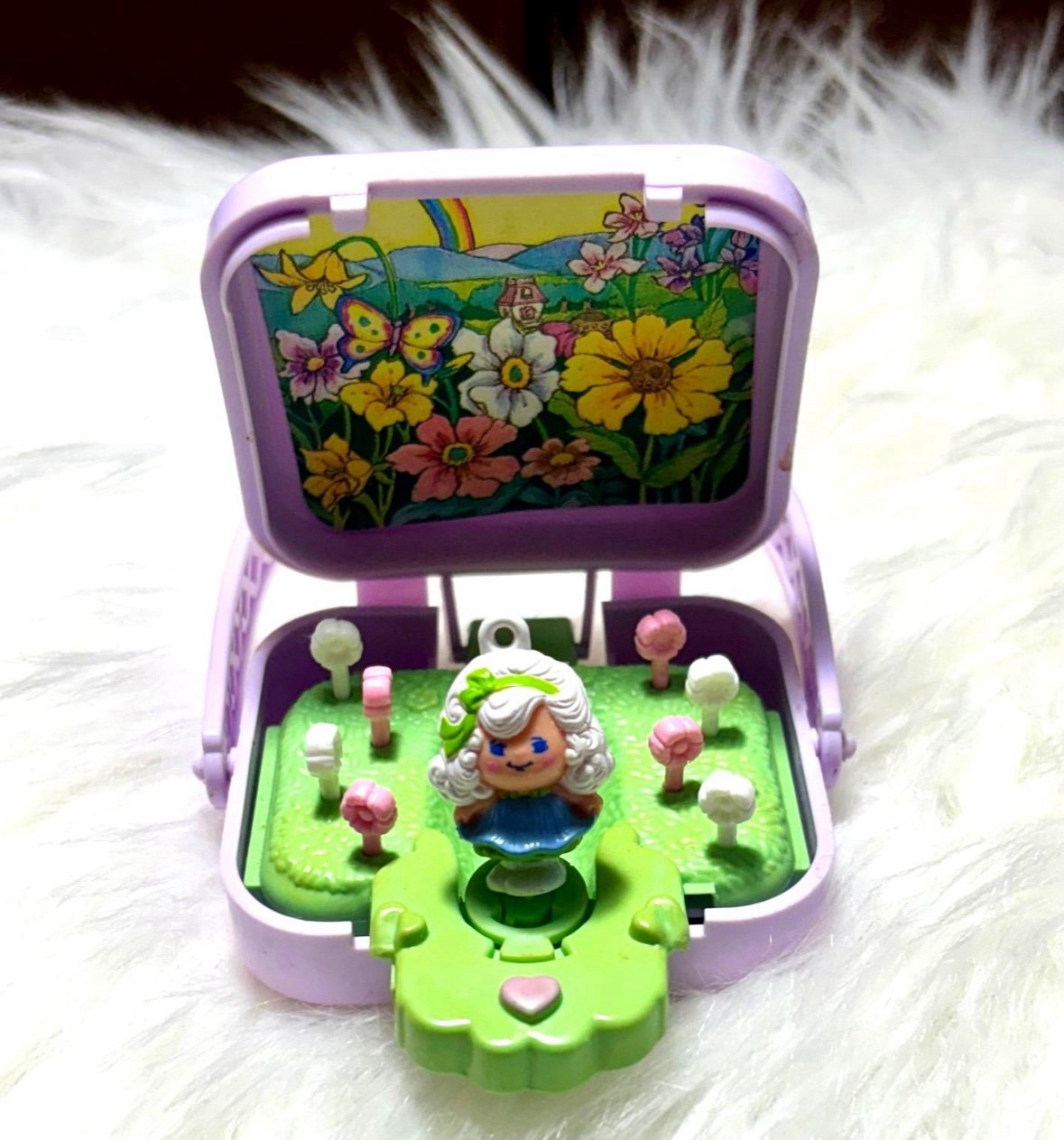 Vintage Hasbro Charmkins Pocket Pops Magic Garden with Morning Glory 1980’s