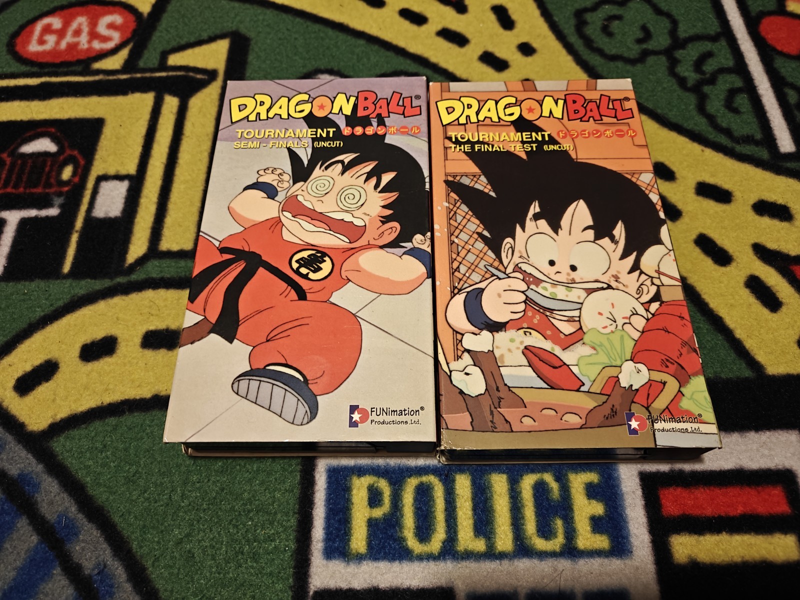 Dragon Ball Uncut Episodes 23-28 Anime VHS Tapes Lot Semi-Finals, Final Test