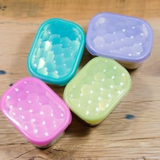 4-Pack Stainless Steel Snack Containers for Kids and Toddlers.