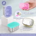 4-Pack Stainless Steel Snack Containers for Kids and Toddlers.