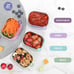4-Pack Stainless Steel Snack Containers for Kids and Toddlers.