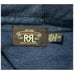 DOUBLE RL RALPH LAUREN RRL INDIGO KNIT S/S SHIRT- MEN'S SIZE XX-LARGE