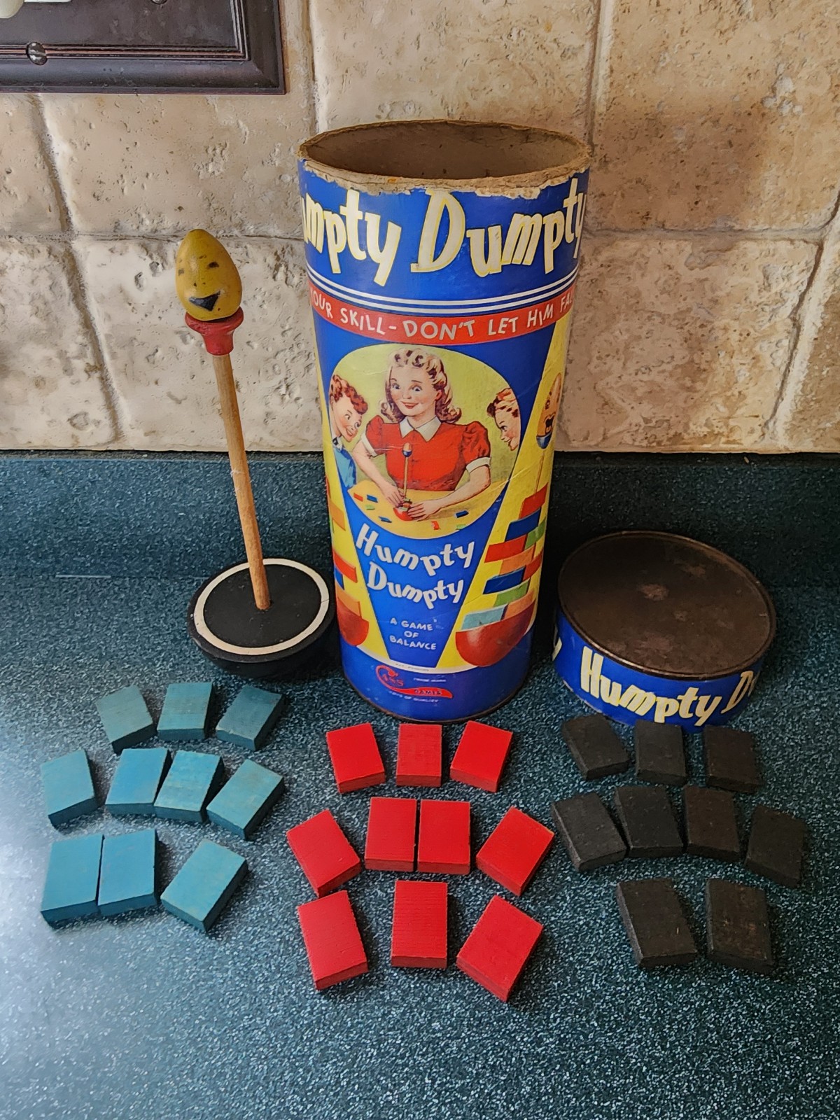 Vintage Humpty Dumpty Balance Game