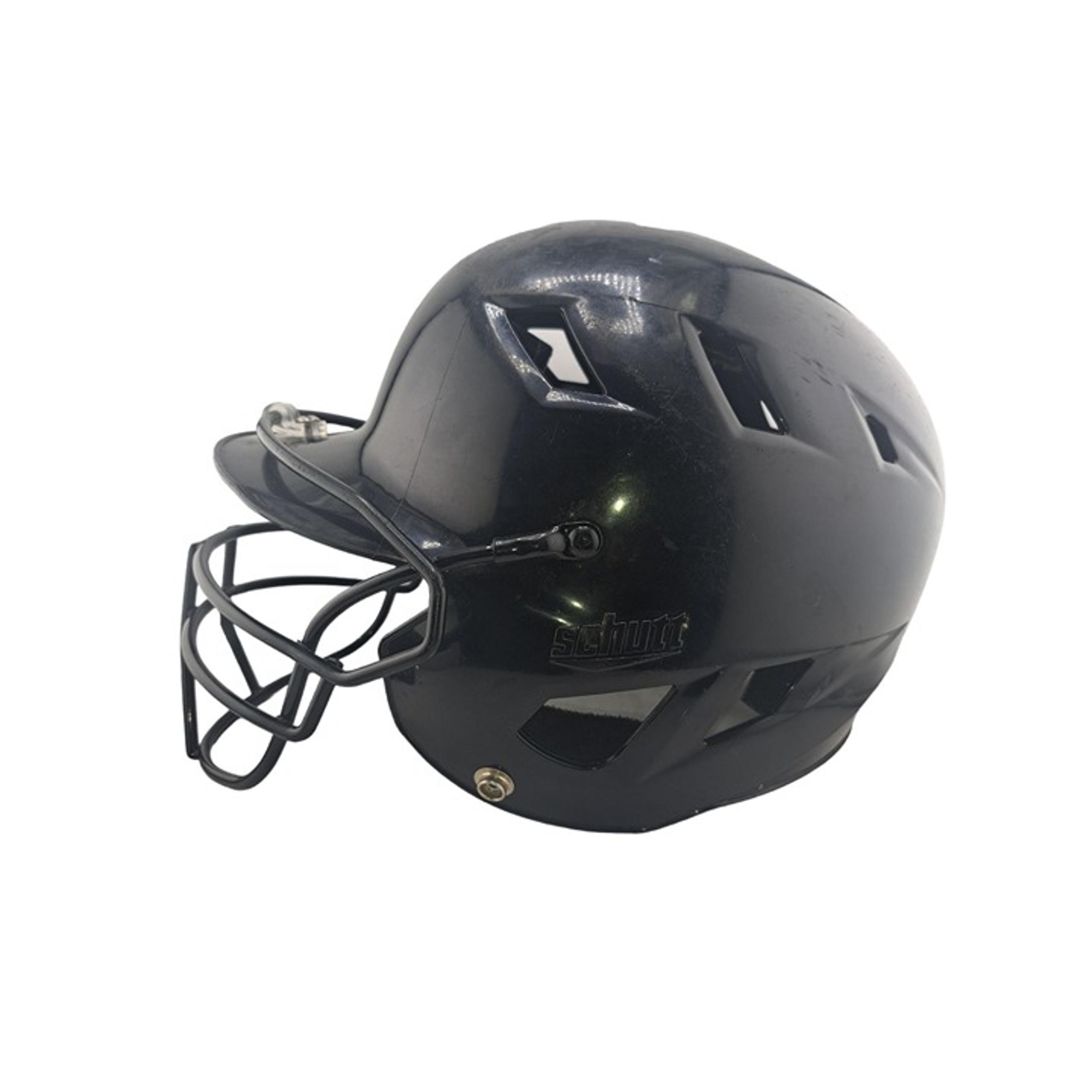 Schutt Black 3140 XS SSMC LJI Helmet w/ Face Guard