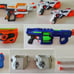 HUGE LOT - 10 Nerf Gun Bundle Elite Zombie Modulus MKII Rival LaserOps FREE SHIP