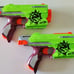 HUGE LOT - 10 Nerf Gun Bundle Elite Zombie Modulus MKII Rival LaserOps FREE SHIP
