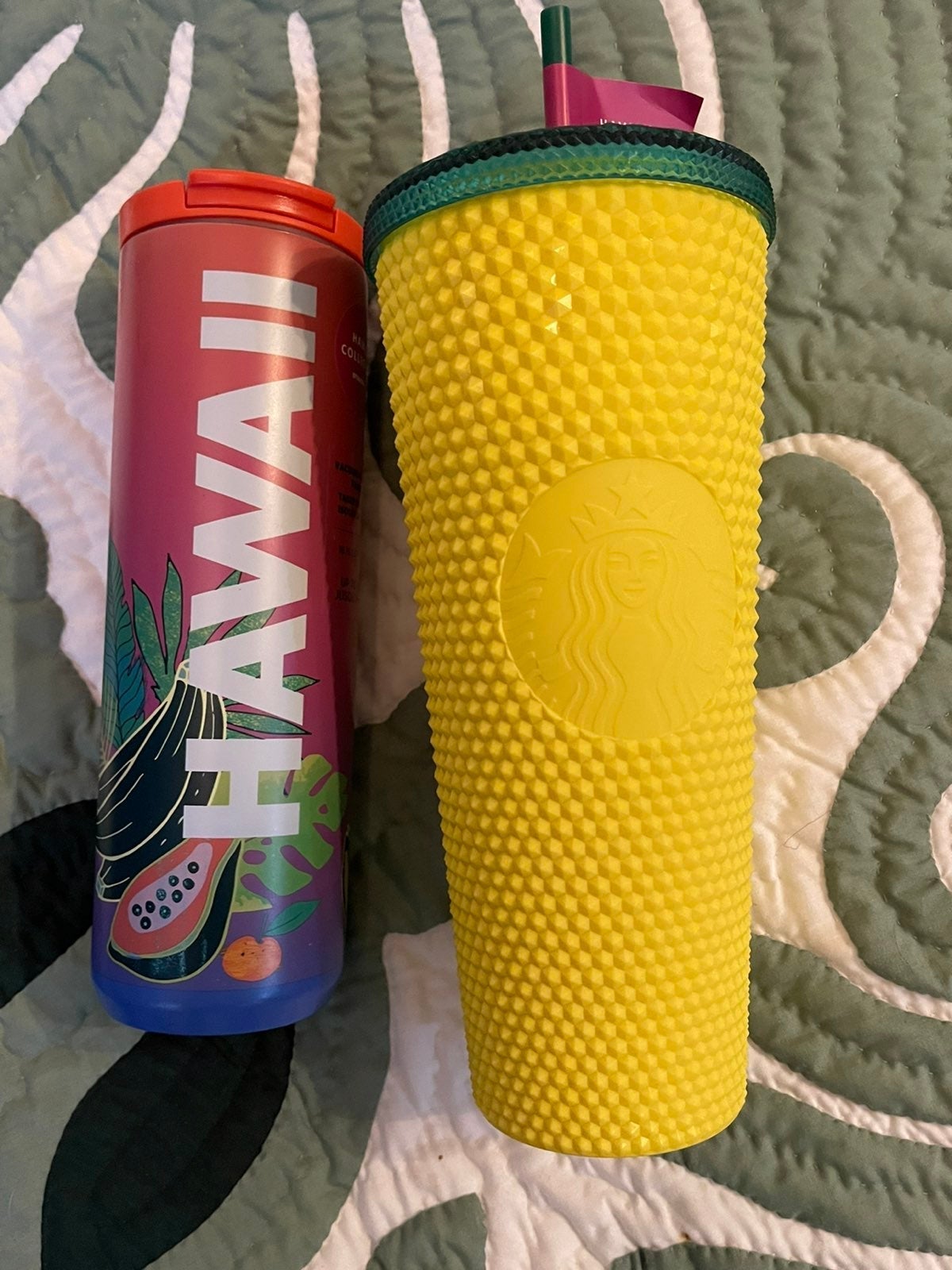 Starbucks Pineapple Tumbler bundle