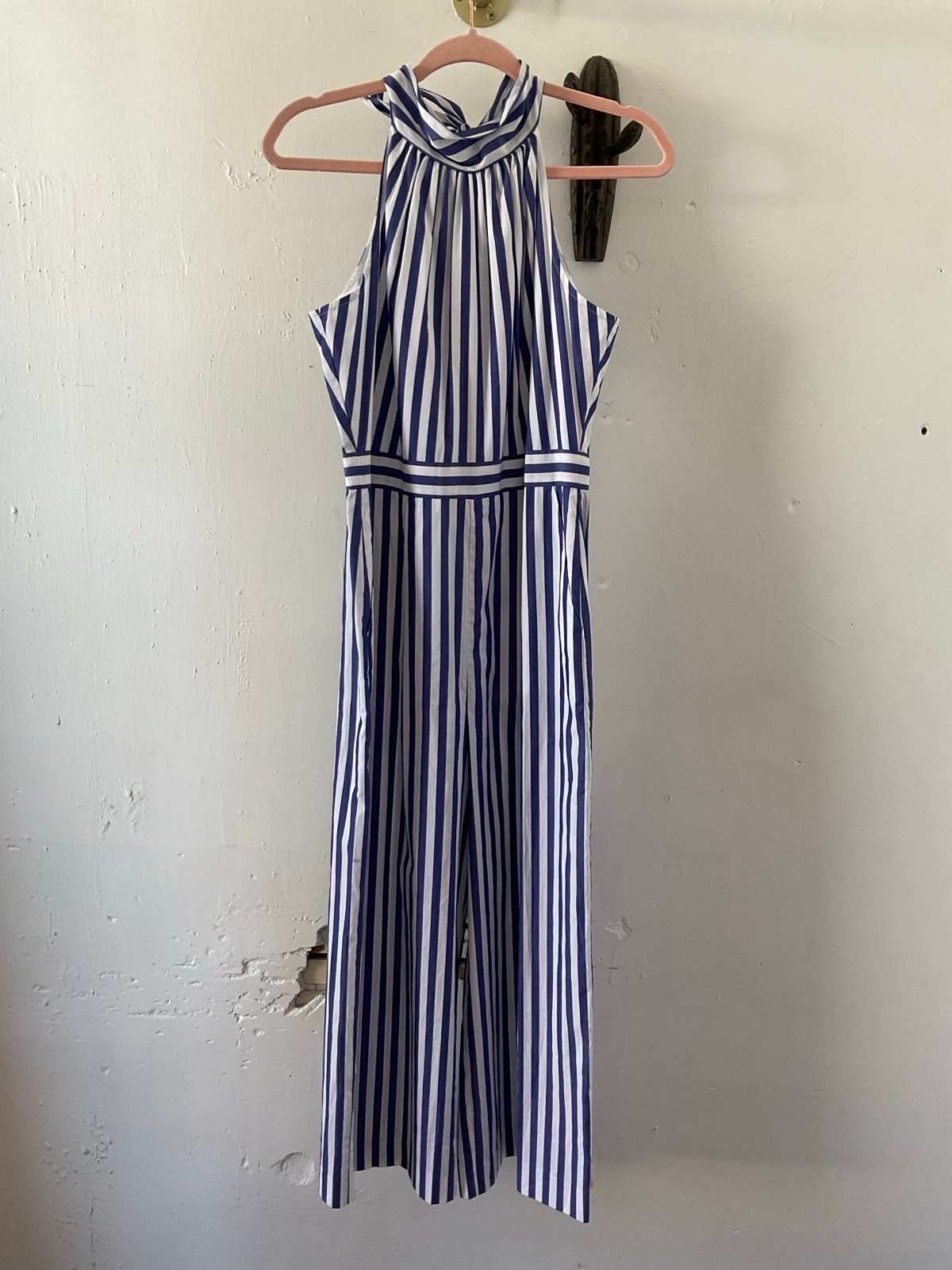 J. Crew Stripe Jumpsuit NWT