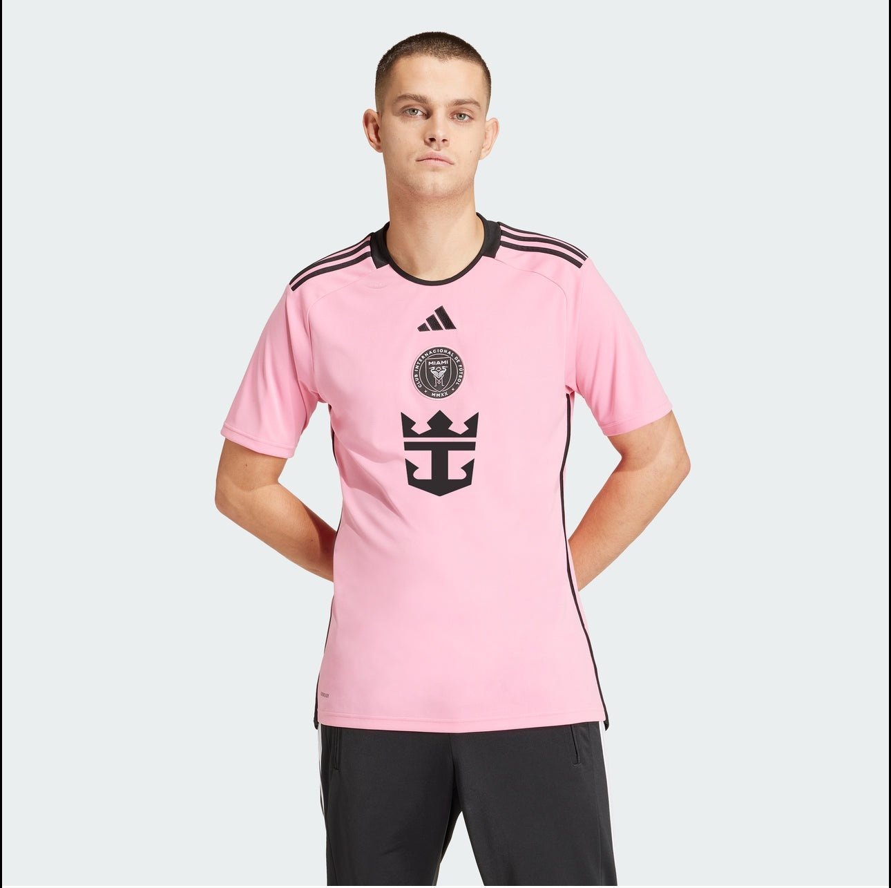 Adidas Inter Miami CF 24/25 Home Jersey Mens Size 2XL Easy Pink Authentic Jersey