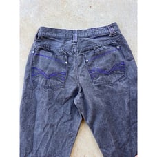 Vintage Jinxu Y2K Hip Hop Baggy Skater Denim Jeans P1