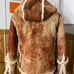 VINTAGE SKEA faux leather/fur jacket S/M