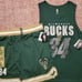 NBA MILWAUKEE BUCKS SET NWT