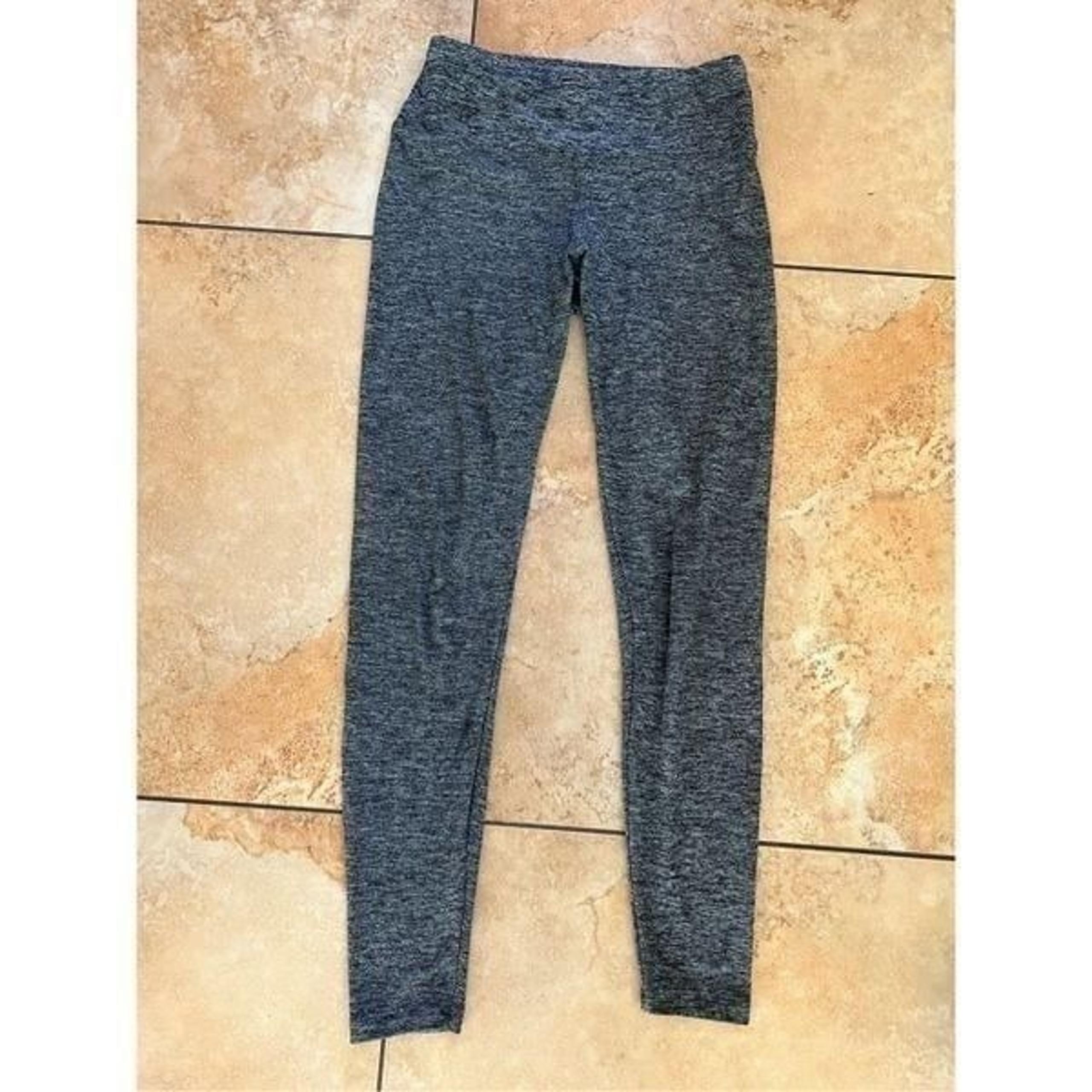 Express Heather Gray Gym Lounge Fitness Basic Stretch Leggings XS