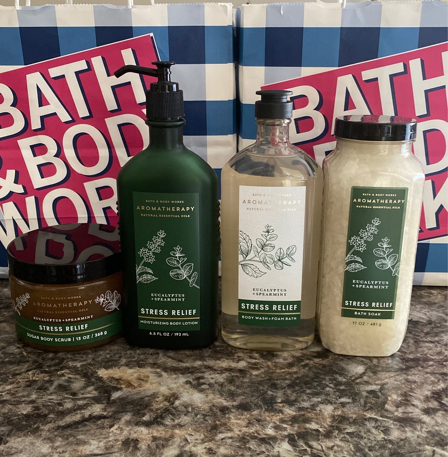 Bath and Body Works aromatherapy Set