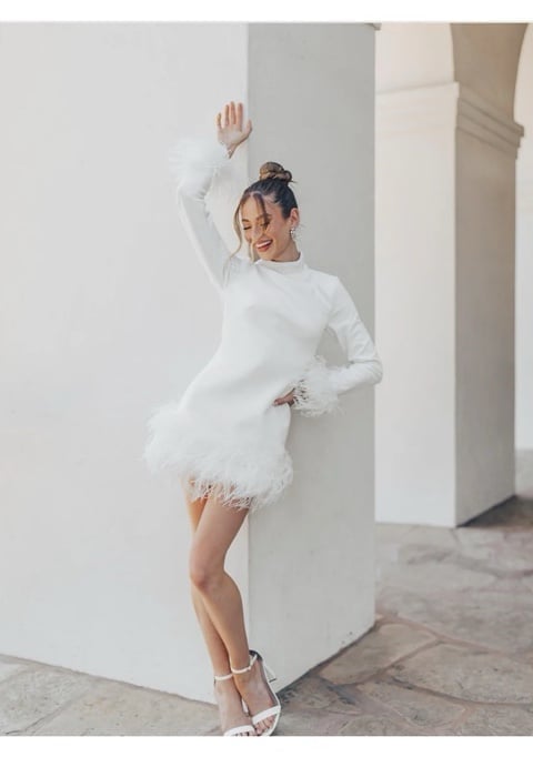 NWT Untamed Petals After Party Clara Mini Dress -12/14