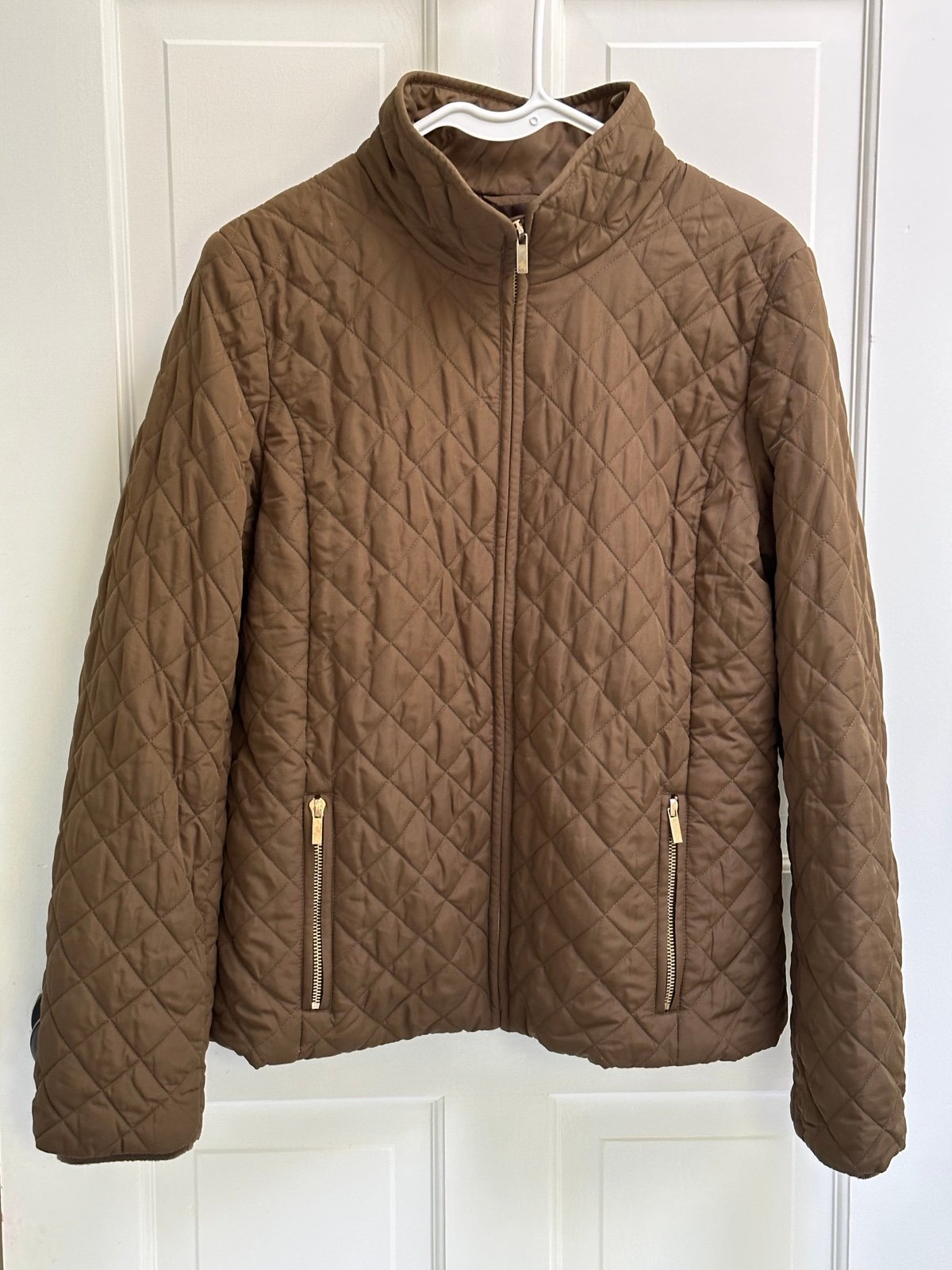 j crew quilted jacket M VGUC