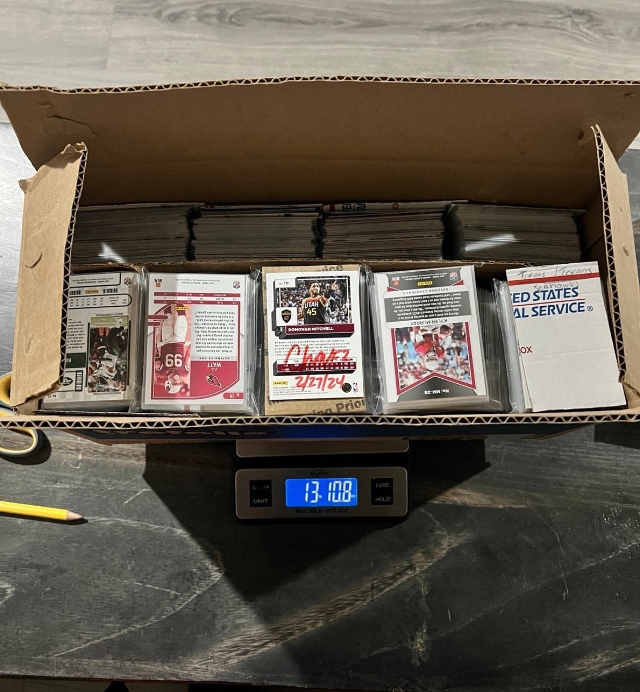 NFL base card lot