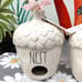 Rae Dunn Nest and Fly Acorn Birdhouses