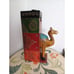 Camel handmade and painted wooden wine bottle holder CIRCA 1980s