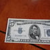 1934 d 5 silver certificate