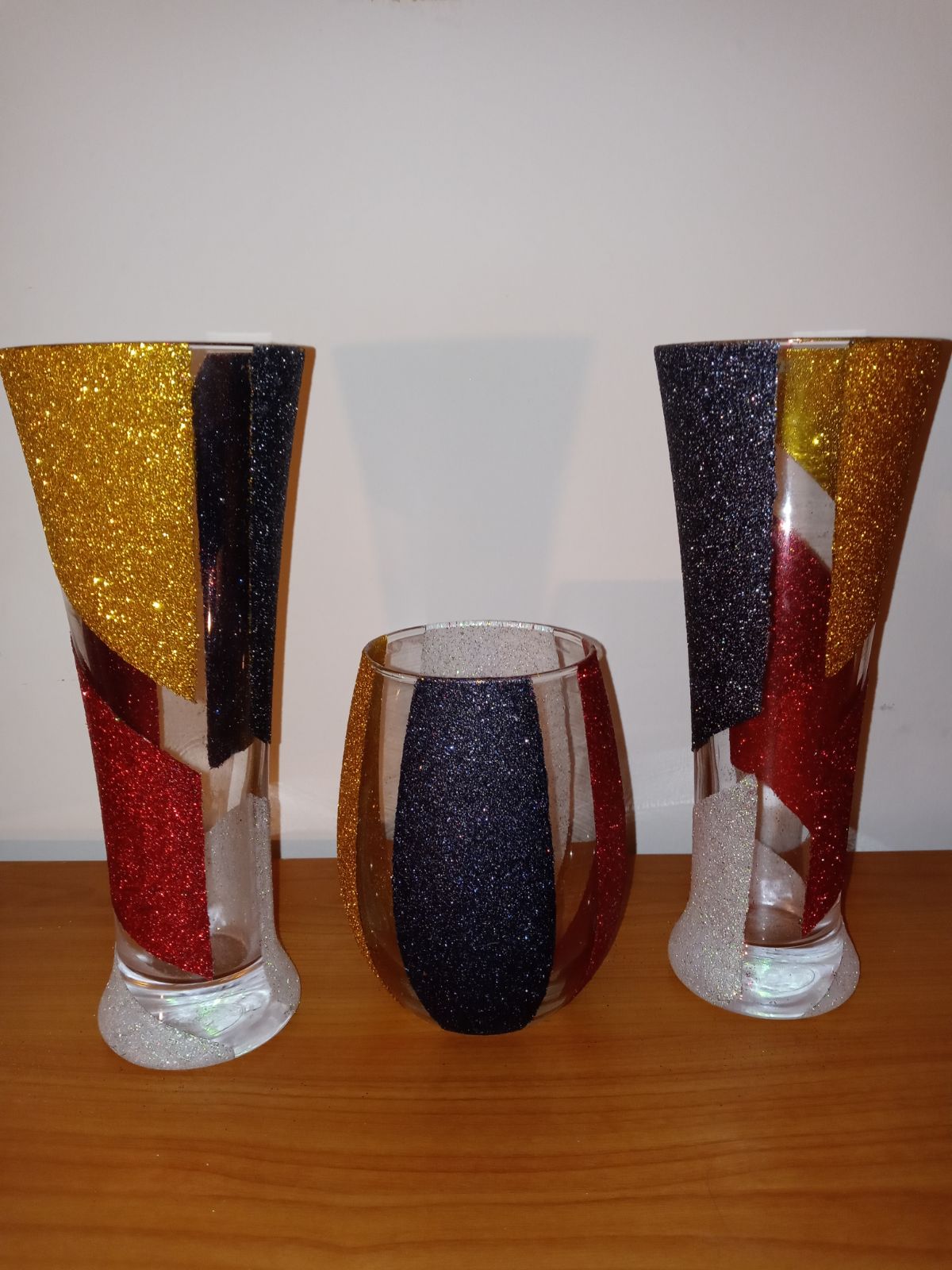 Glitter centerpiece