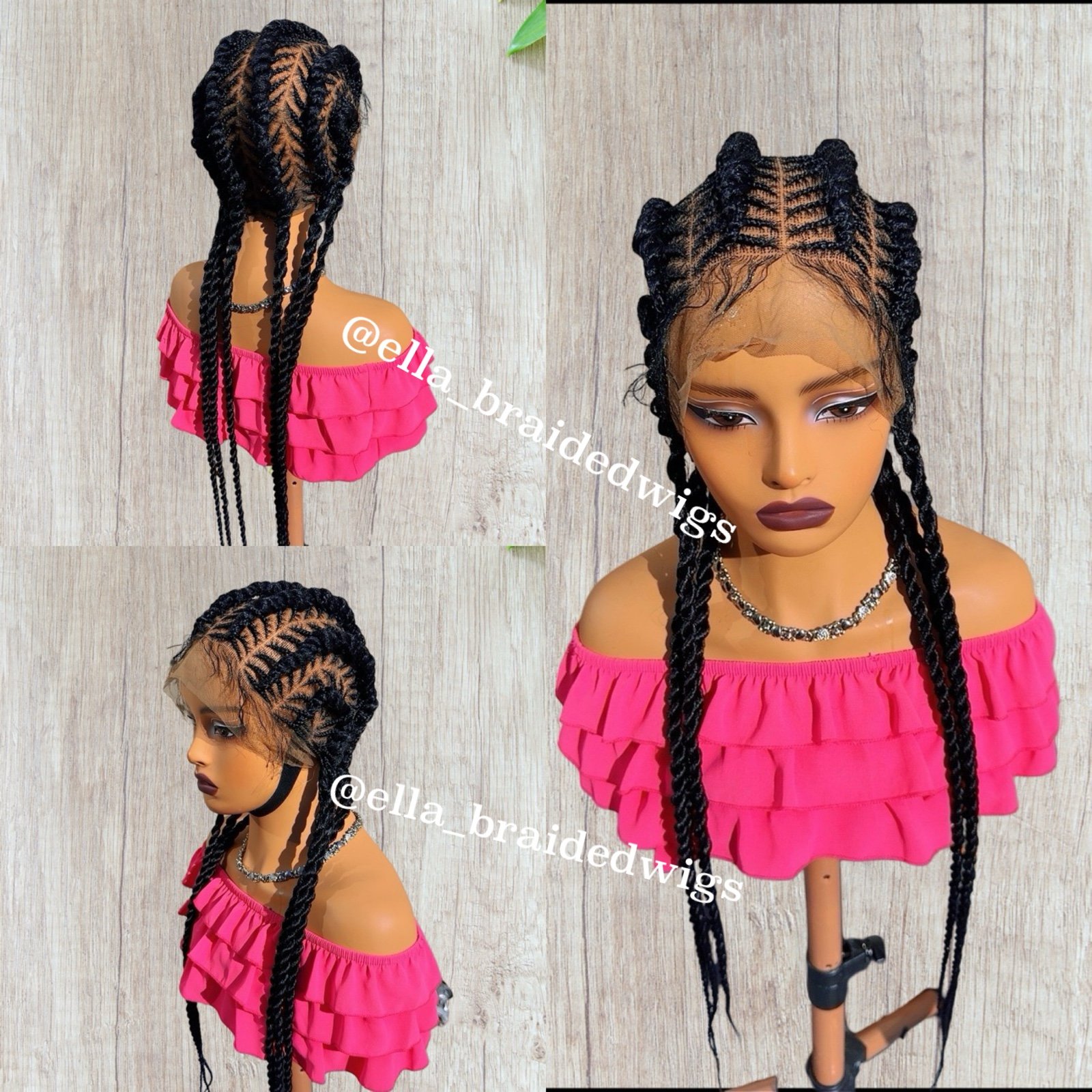 Braided Wig Full Lace Wig