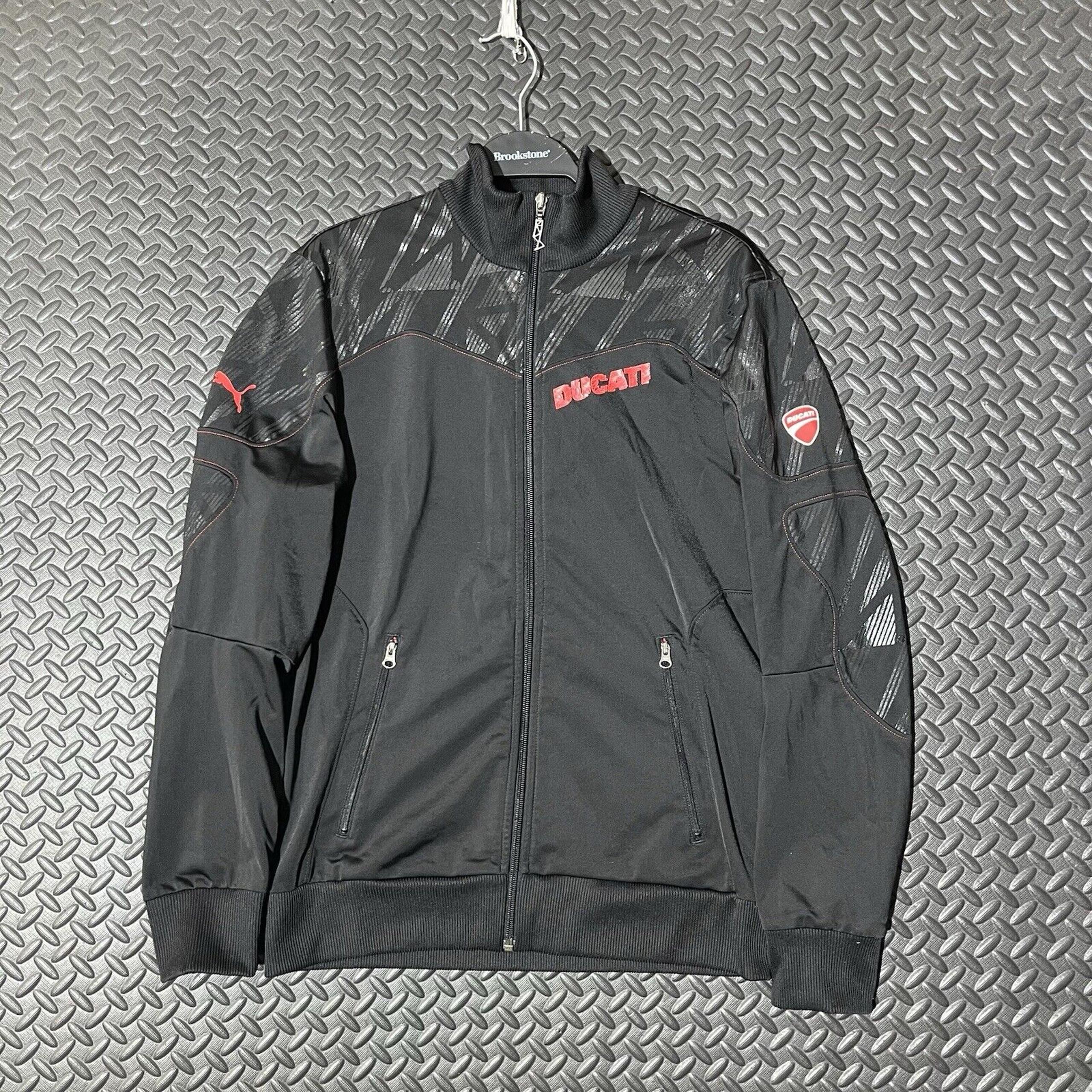 Puma Ducati Colab Lifestyle Athletic Sports Track Jacket Men’s Size Small