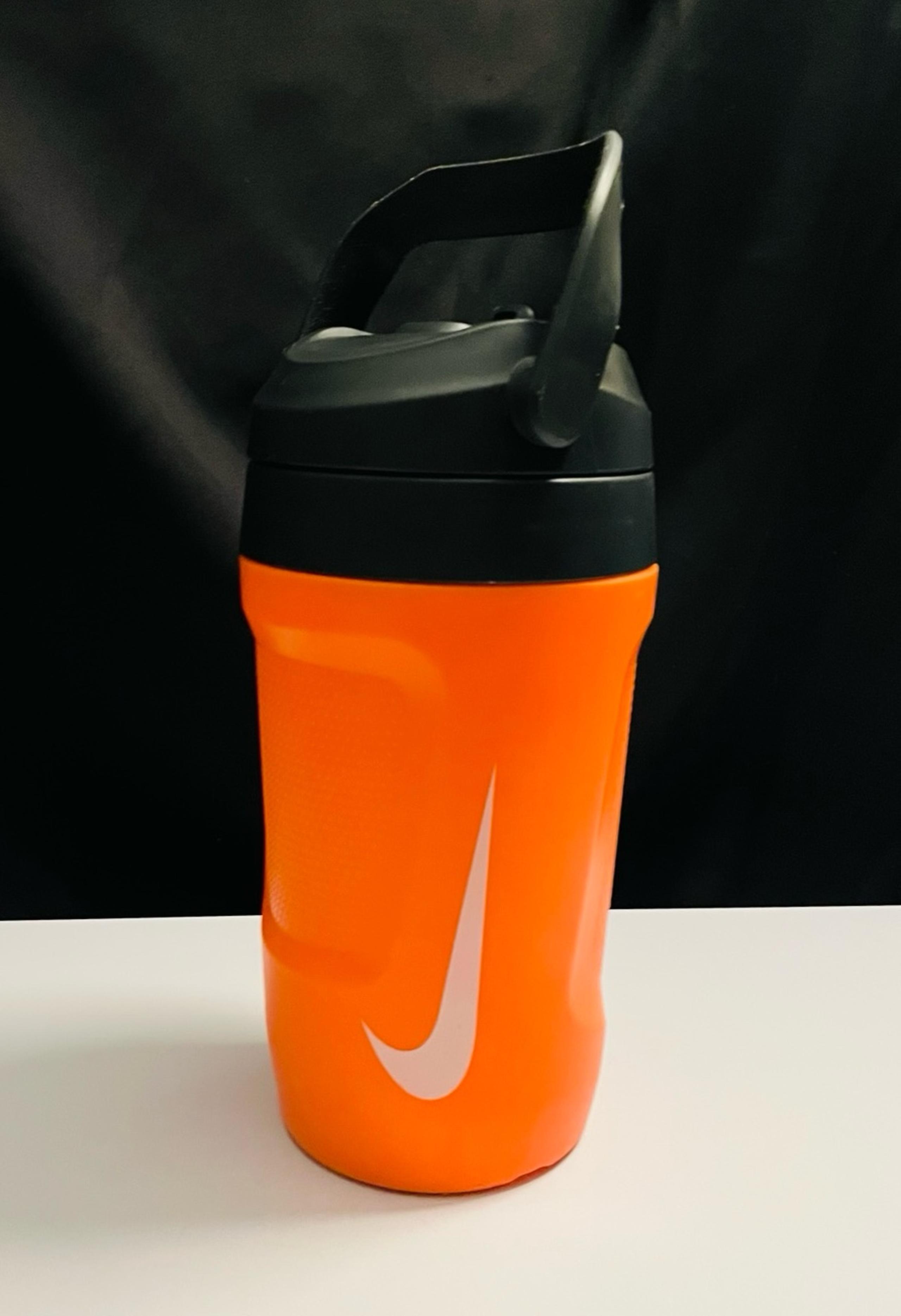 Orange White & Black 64 Ounce Water Bottle Thermos…VERY GENTLY USED!! - Nike