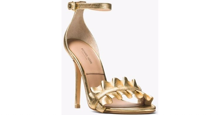 Michael Kors | Priscilla Metallic Leather sz 9