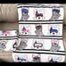 Sleeping Frenchie Bath Towels Set