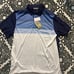 Blue and White Men's PGA ProTour Polo - Dri-Fit, Size Medium