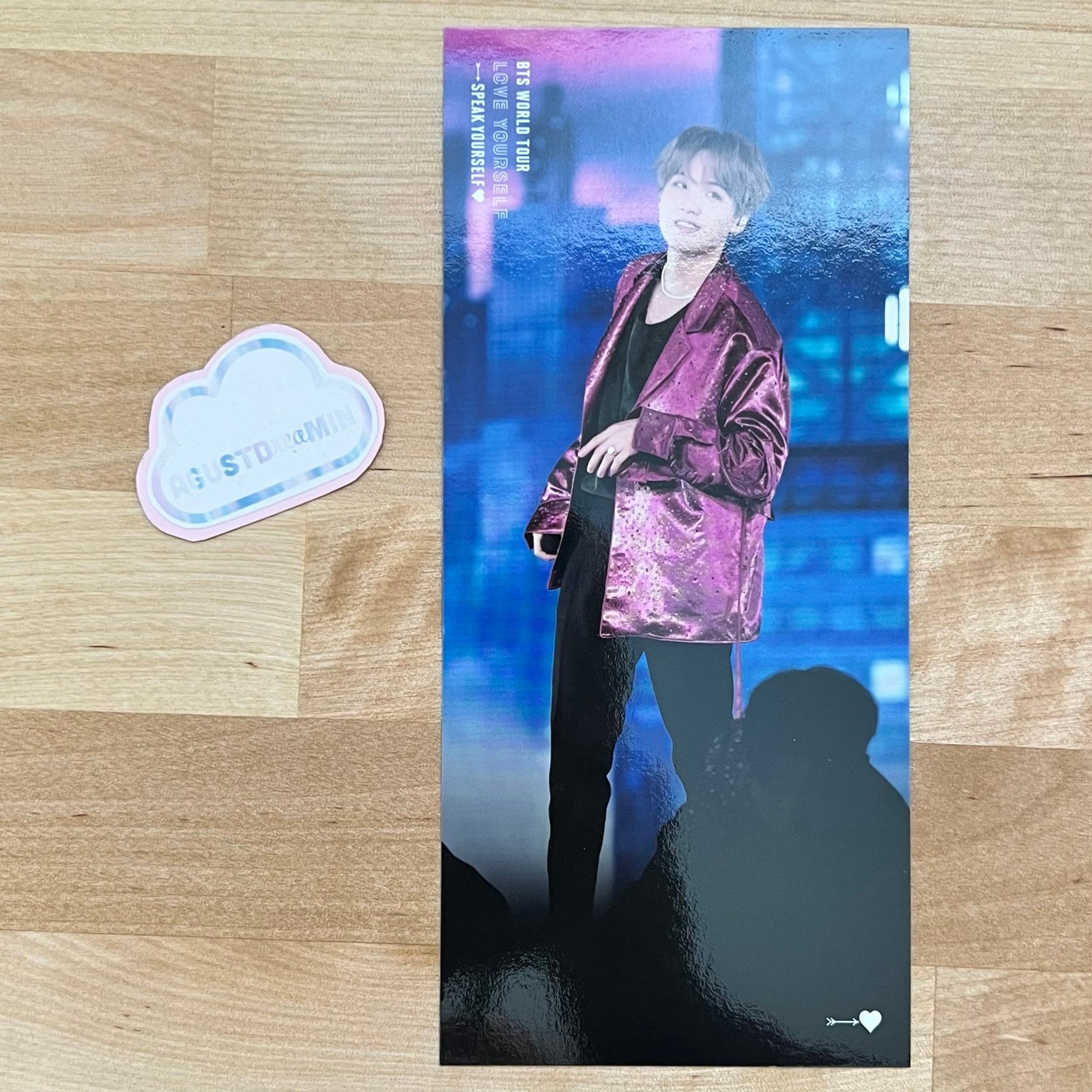 BTS LYSY WT in Sao Paolo Yoongi Bookmark