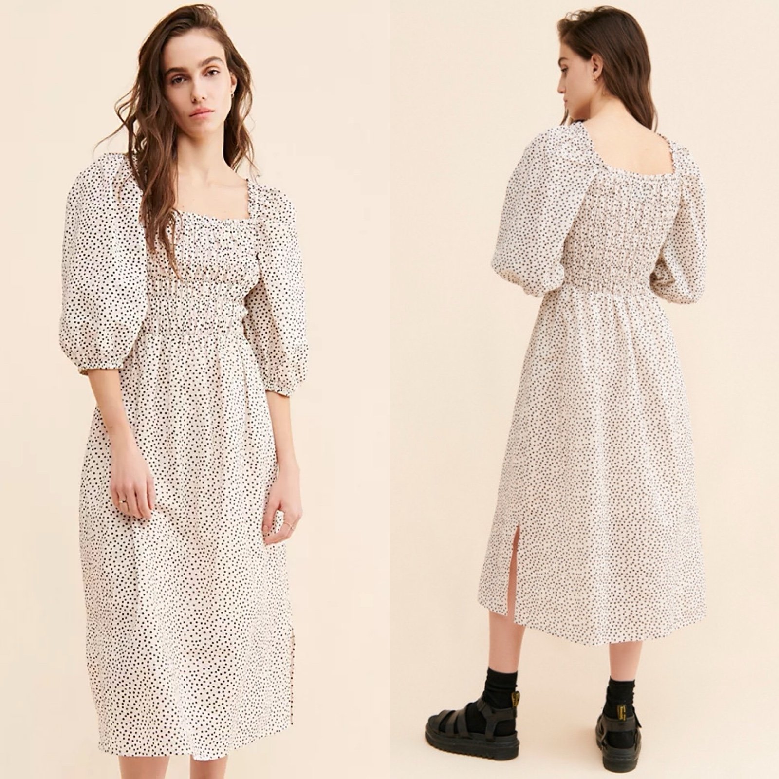 Free People Just A Female Avi Midi Dress