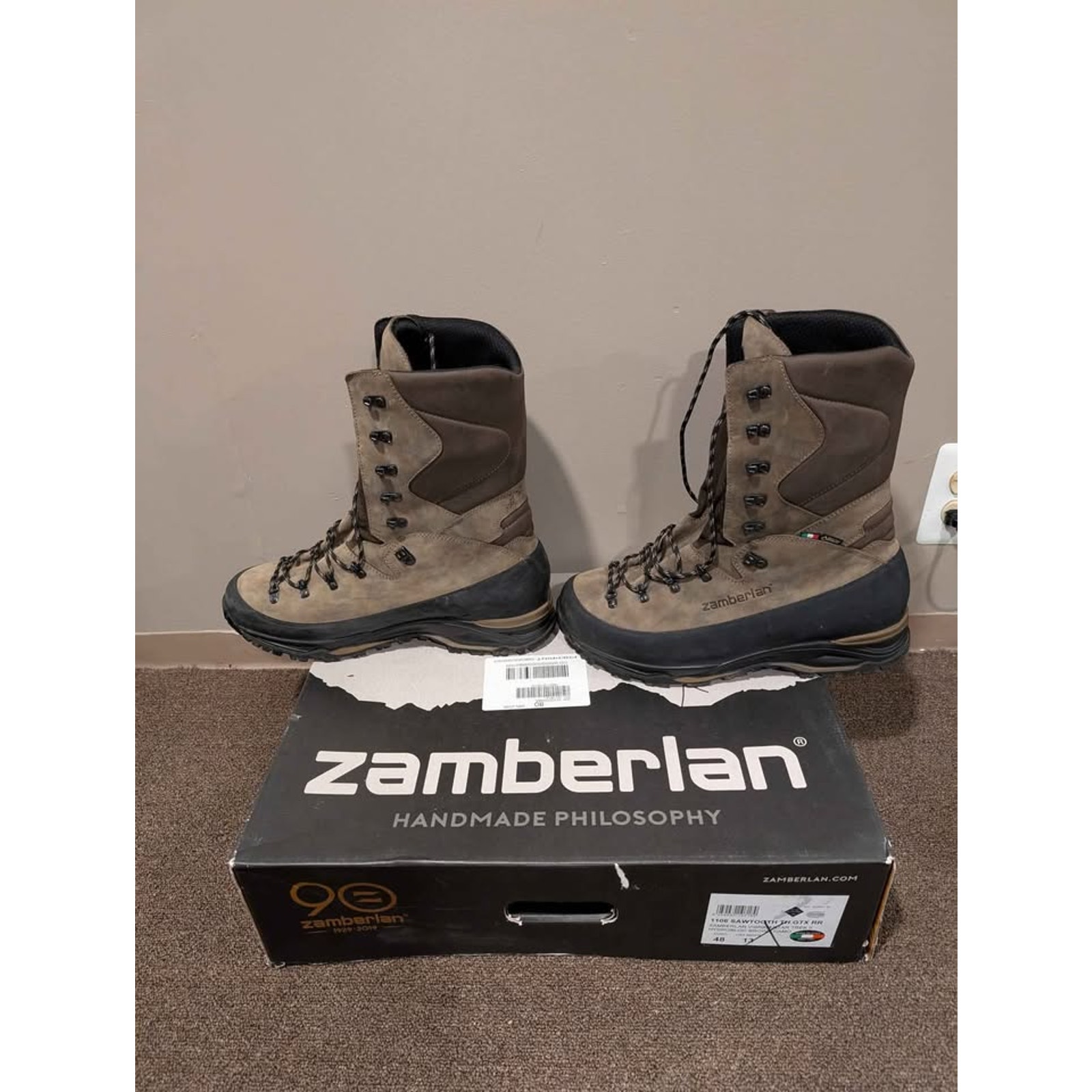 Zamberlan Sawtooth Thermal Boots Size 13