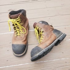 Red Wing Shoes Worx Gravel Men’s 8″ Brown Leather General Utility Work Boots 13