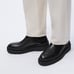 NWT. Zara Man Black Leather Chelsea Boots with Details. Size 8.